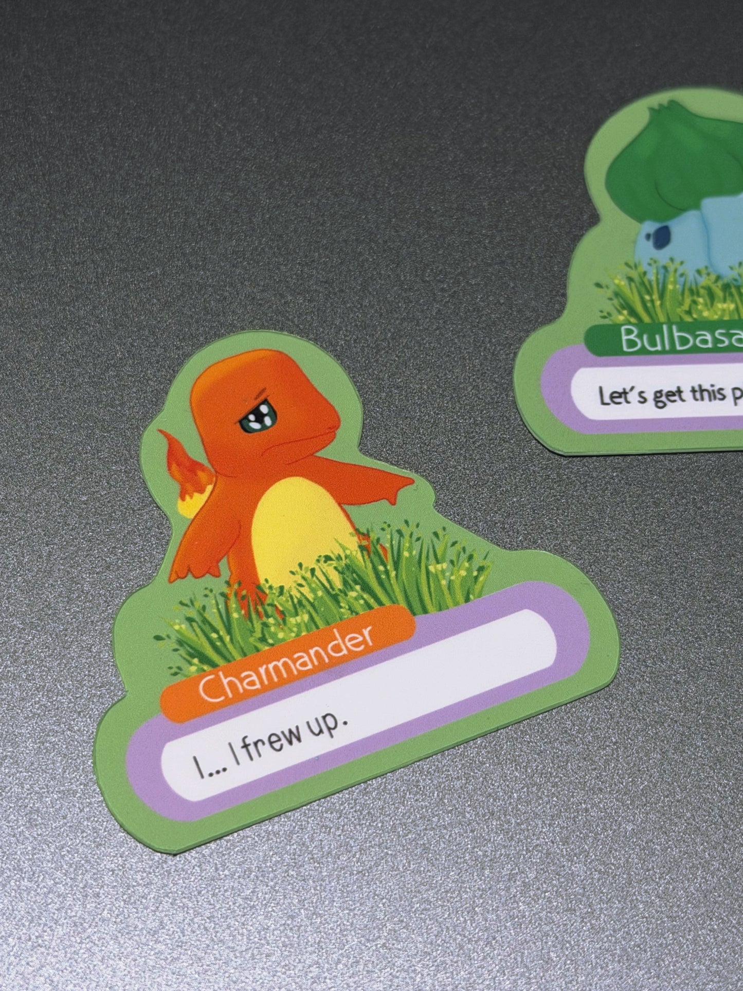 “W… water…” Pokopia Squirtle Vinyl Sticker