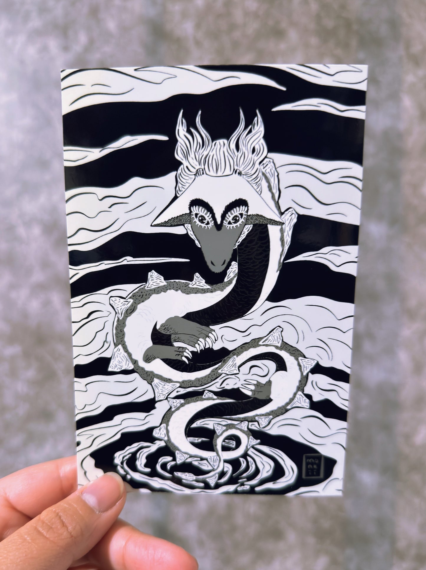 Tears of the Kingdom Light Dragon Art Print