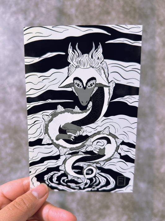 Tears of the Kingdom Light Dragon Art Print