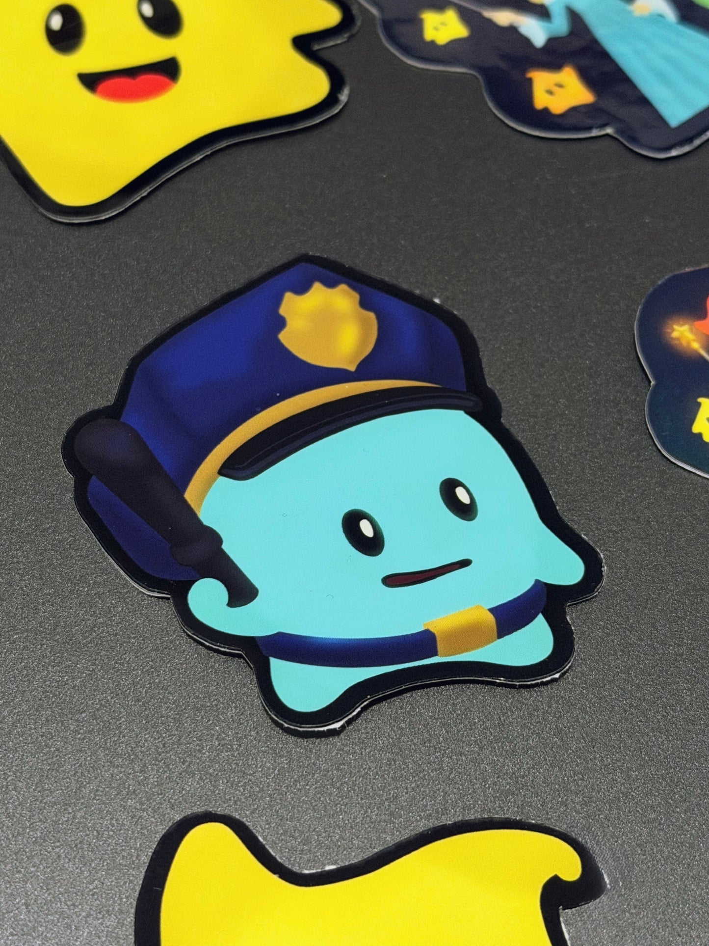 Super Mario Galaxy Vinyl Stickers
