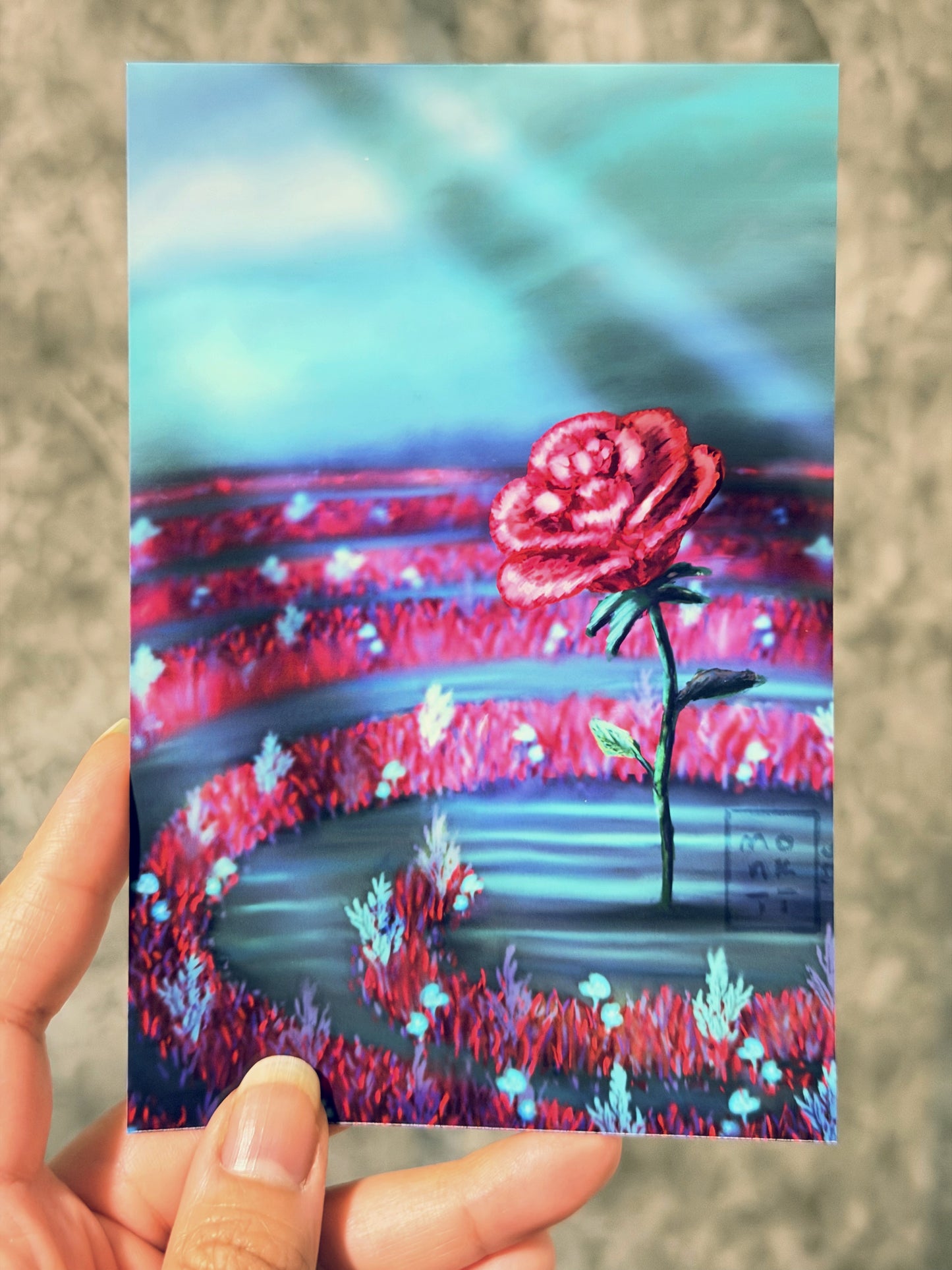 Clair Obscur: Expedition 33 Rose Art Print