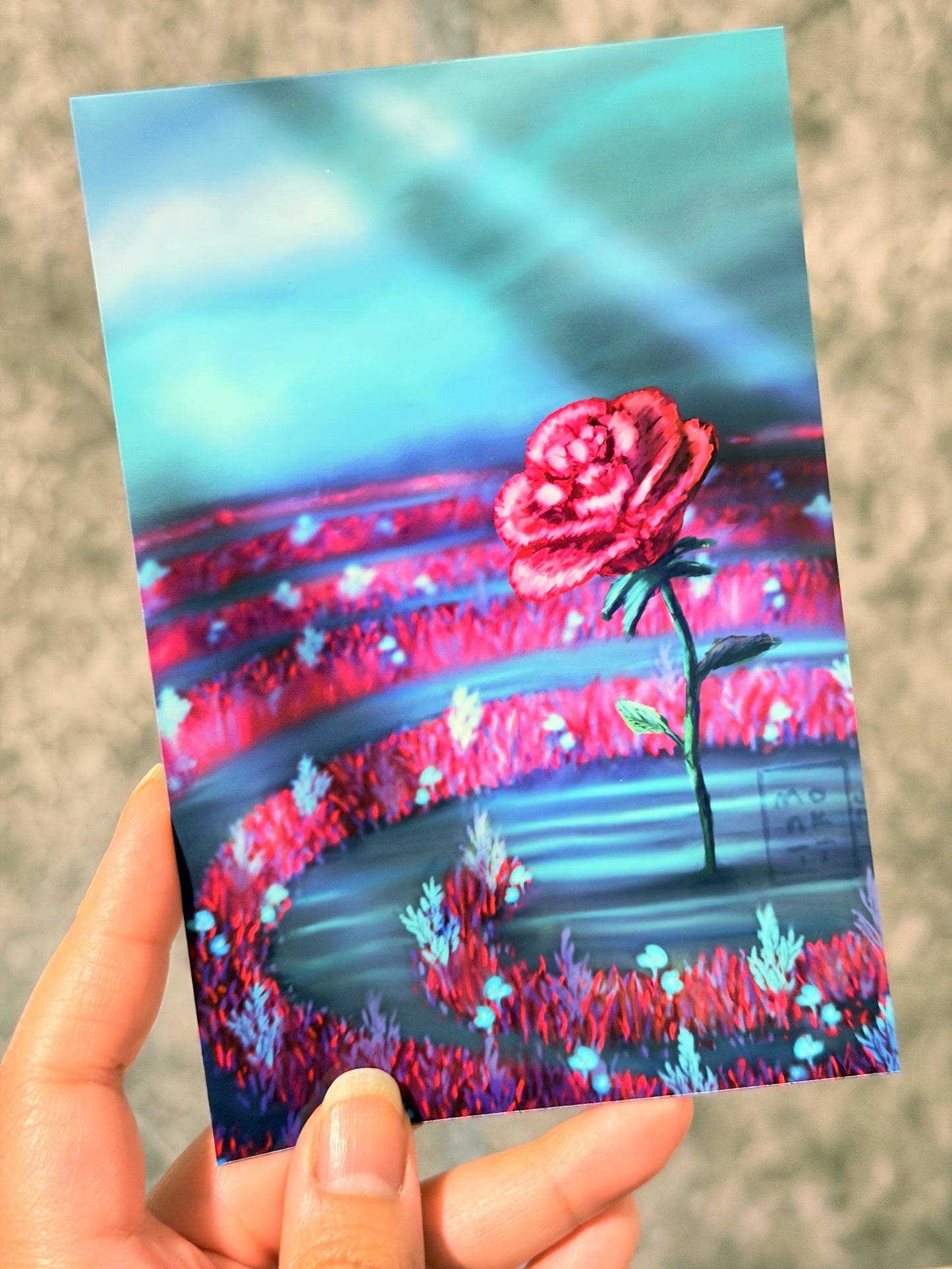 Clair Obscur: Expedition 33 Rose Art Print